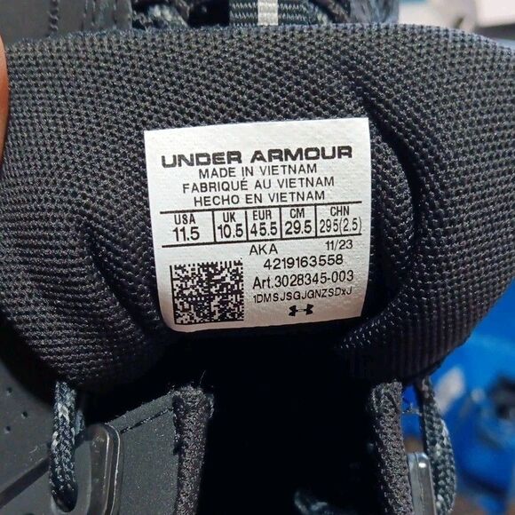 Under Armour Summit Trek Sneaker (3028345-003) Men 11.5 Black/White (Ivory Dune) main image 7